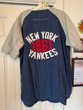 Mirage First String Cooperstown Vintage New York Yankees Jersey 1961 XL NYY